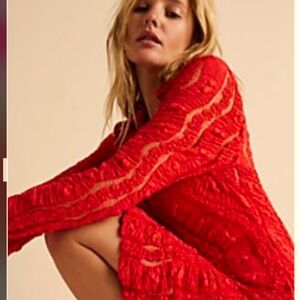 Shayla lace mini dress by Free People